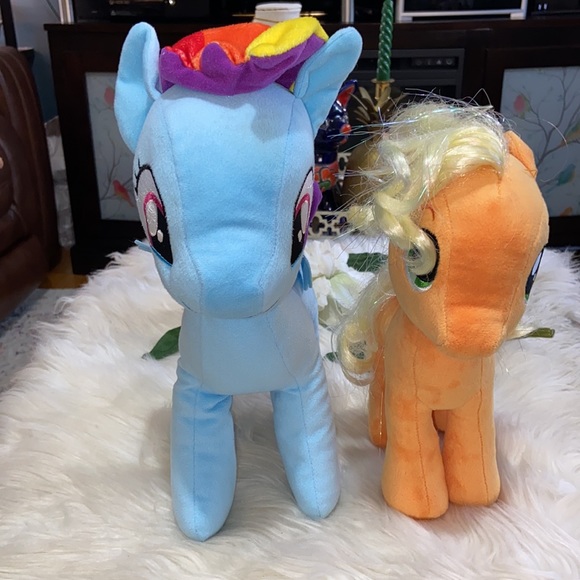 My Little Pony Plushie Toy Bundle Sparkle and Rainbow Dash - Picture 3 of 17
